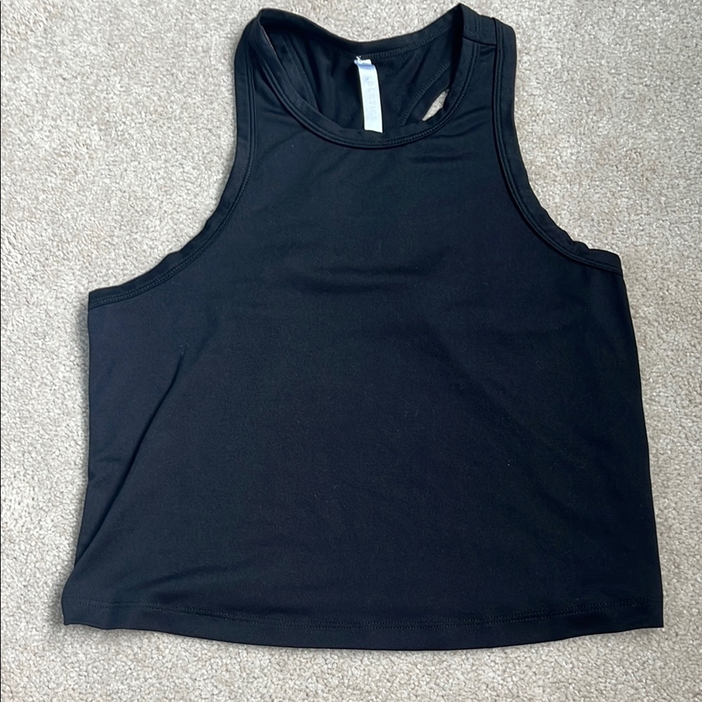 Black Sleeveless Women's Top